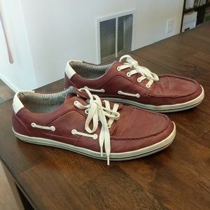 Aldo onadodda / maroon & white / size 10 us